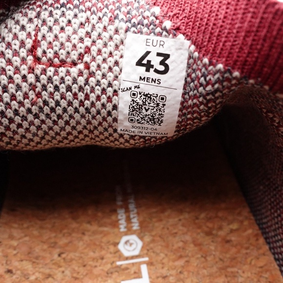 NEW Vivobarefoot Men's Primus Asana II Leather Barefoot Shoes 309312-04 Burgundy - Picture 8 of 16